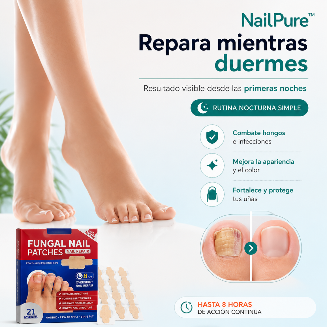 NailPure™ - Recupera el aspecto natural de tus uñas.