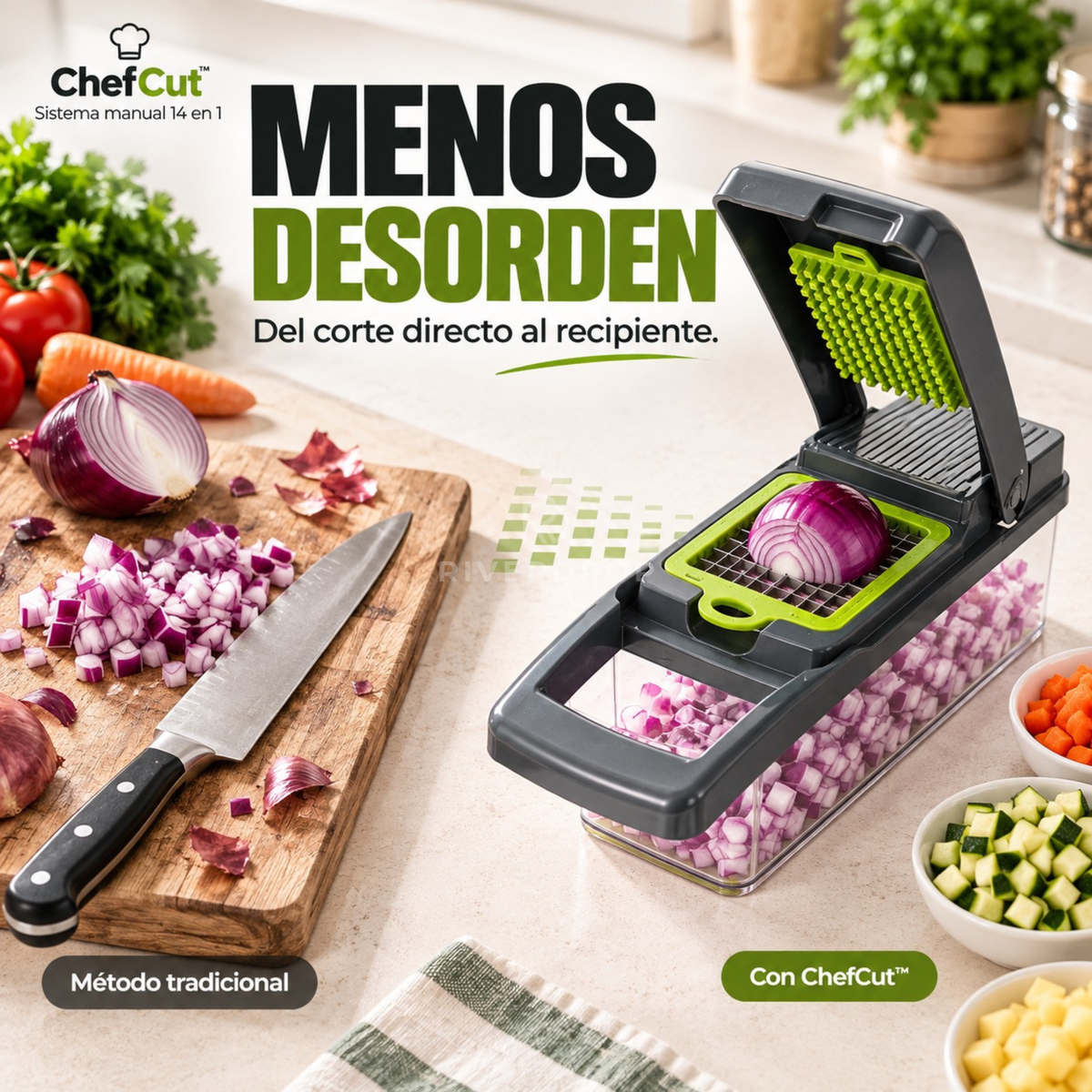 ChefCut™ - ¡Menos preparación, más cocina!