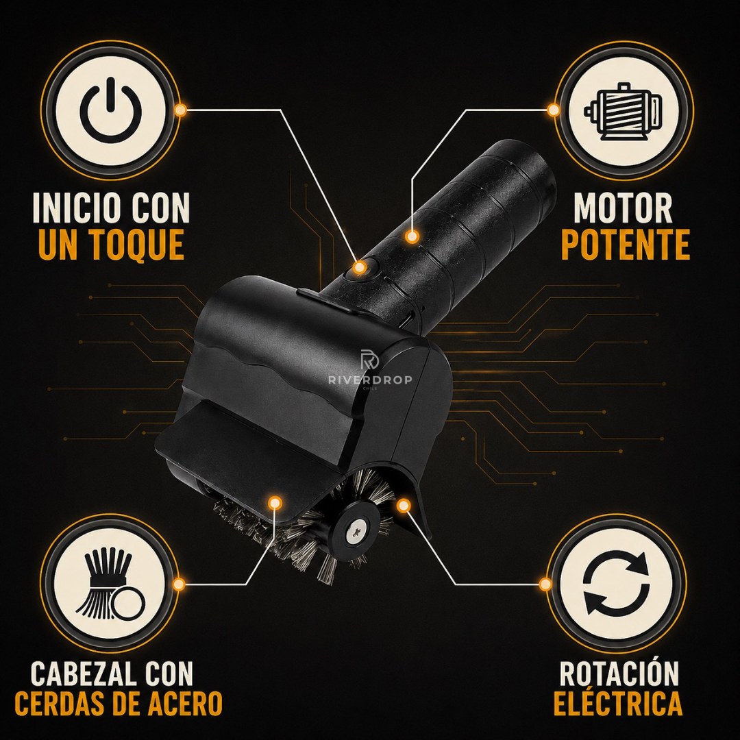 Grill Brush™ Pro - Menos limpieza. Más asado