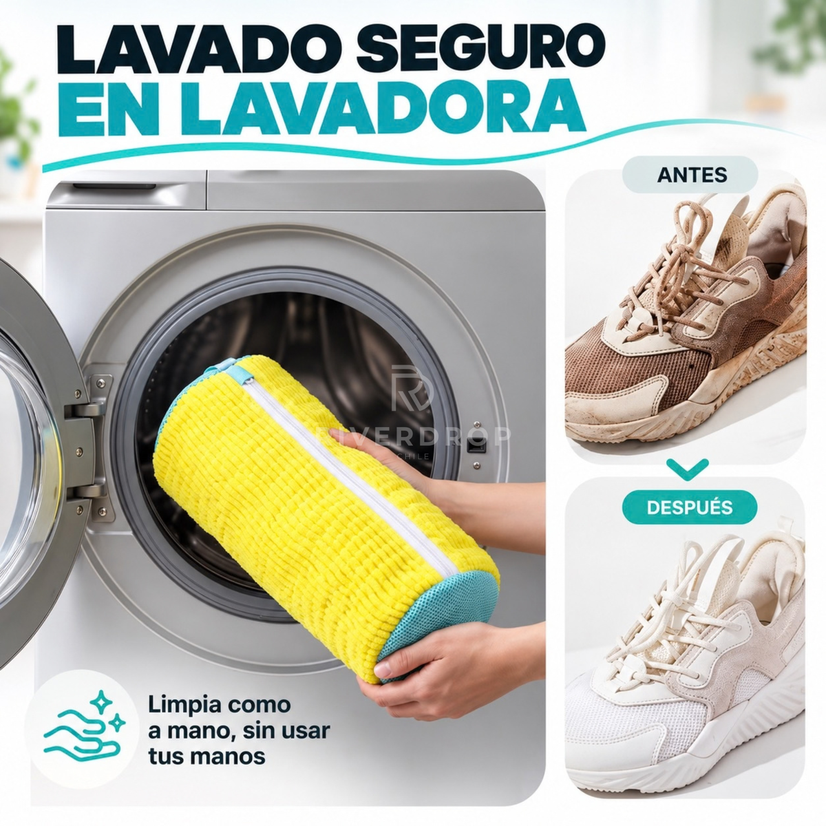 ShoeWash™ - Lavar tus zapatillas ahora es mucho más simple