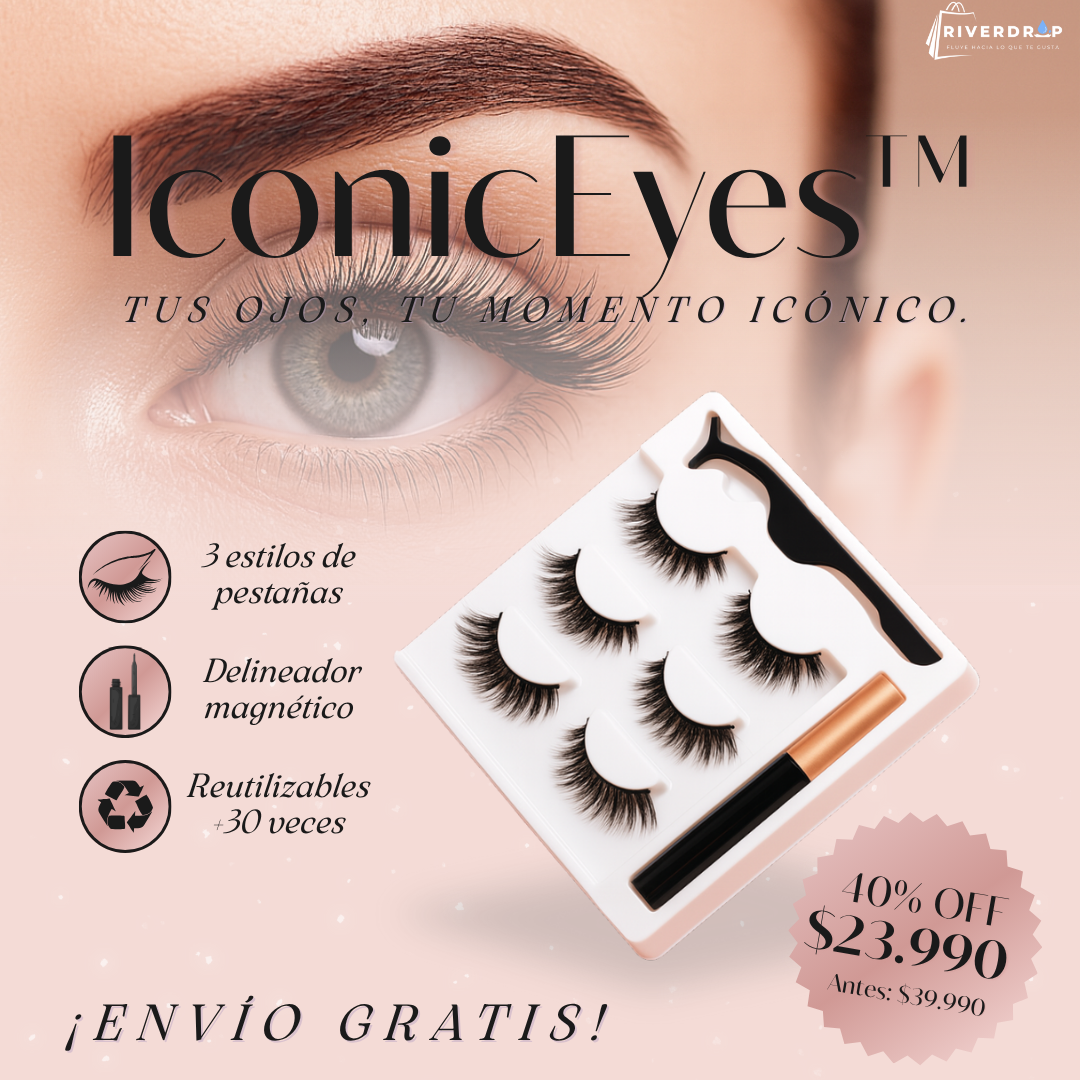 IconicEyes™ - Tus ojos, tu momento icónico.