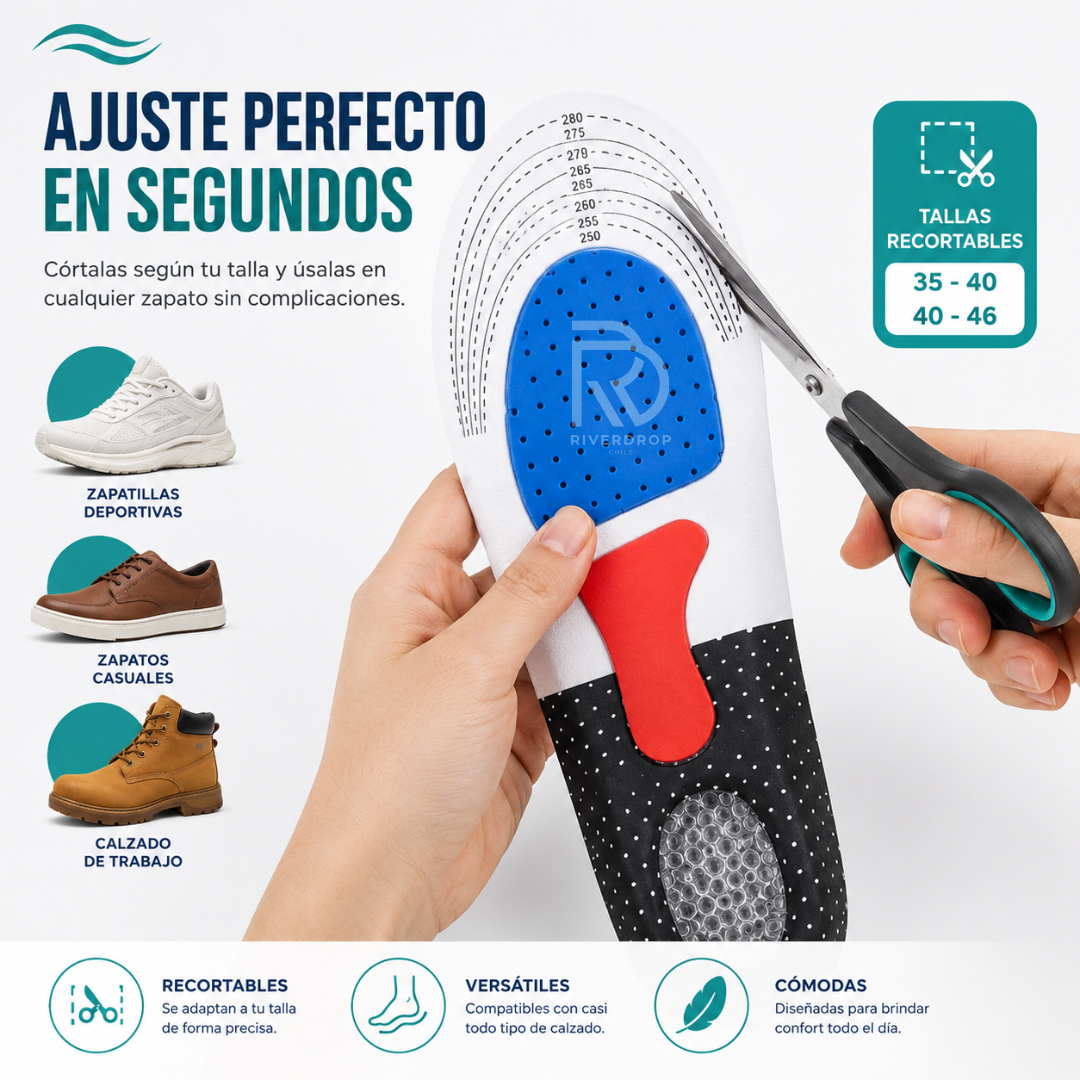 StepBalance™ - Dale un descanso a tus pies en cada paso.