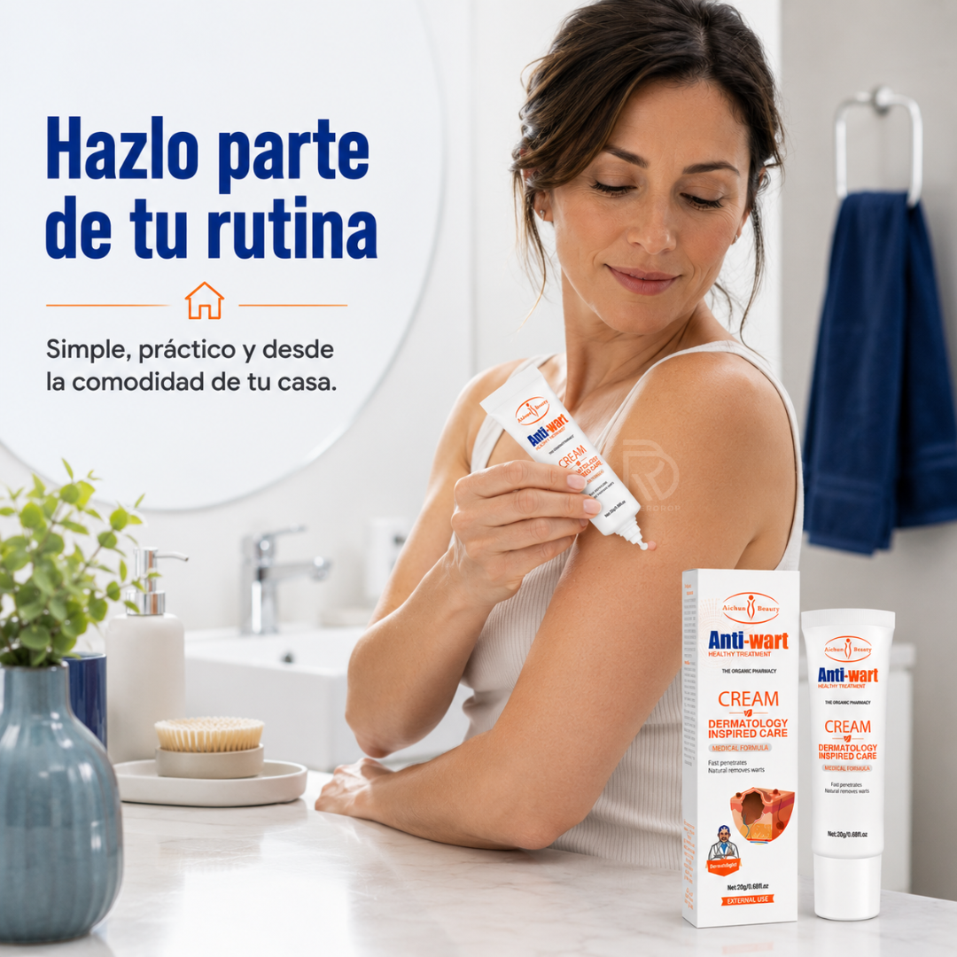 AntiWart™ - Cuida esas verrugas que te incomodan.