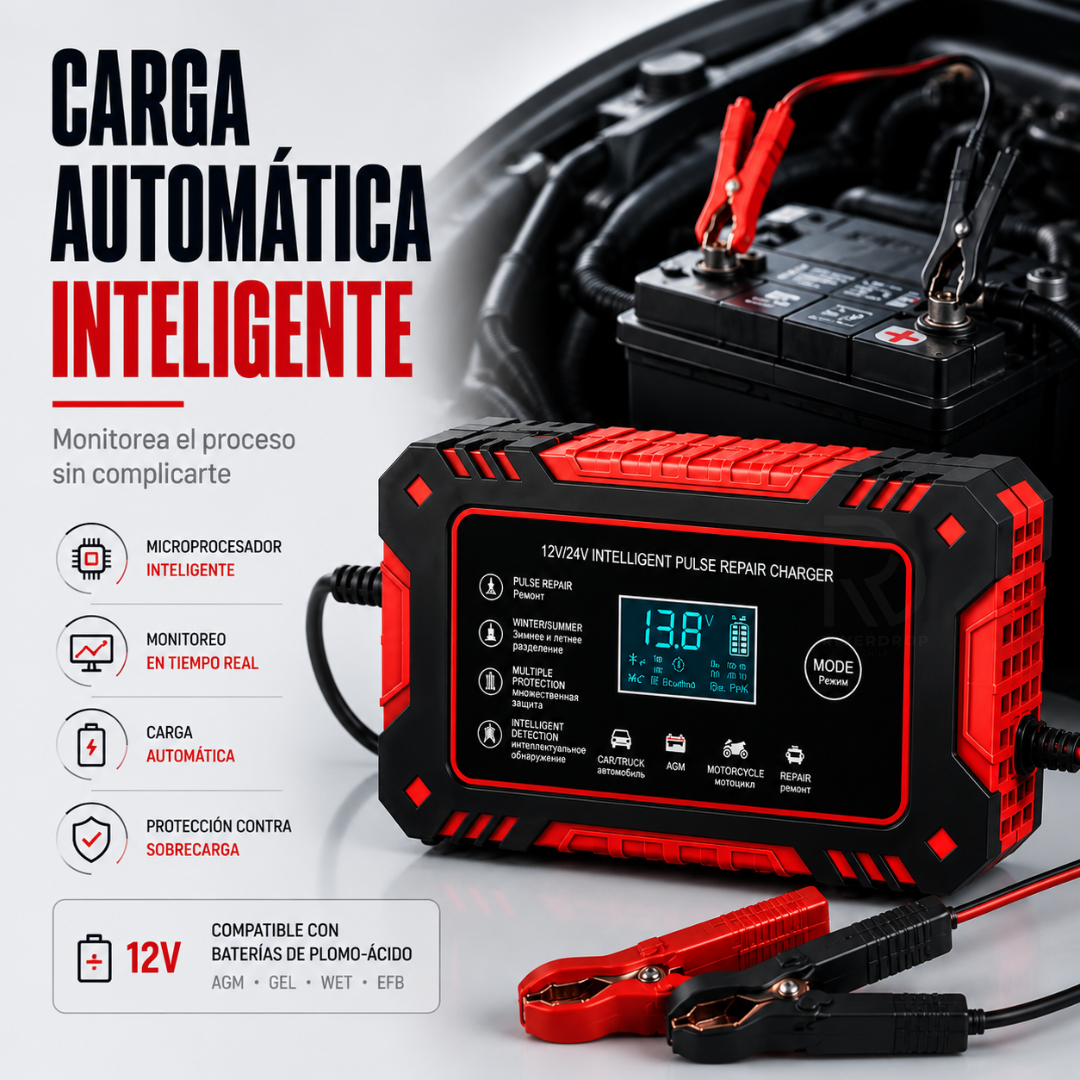 BatteryGuard™ - Conecta, selecciona y deja que trabaje.