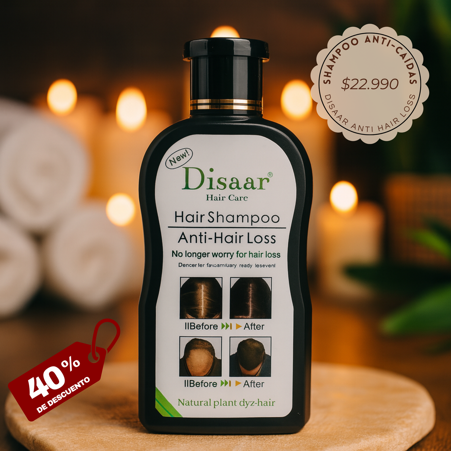 Disaar Hair Care™ - Cabello sano, confianza plena ✨