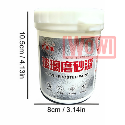 Pintura Vidrio Esmerilada 300cc Brocha