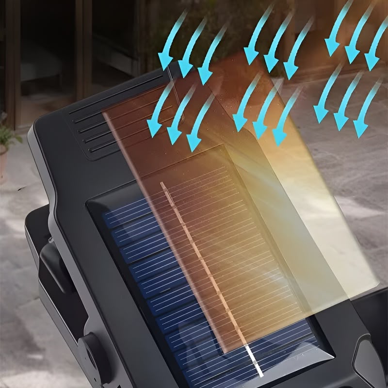 lámpara solar con clip sensor YX-525