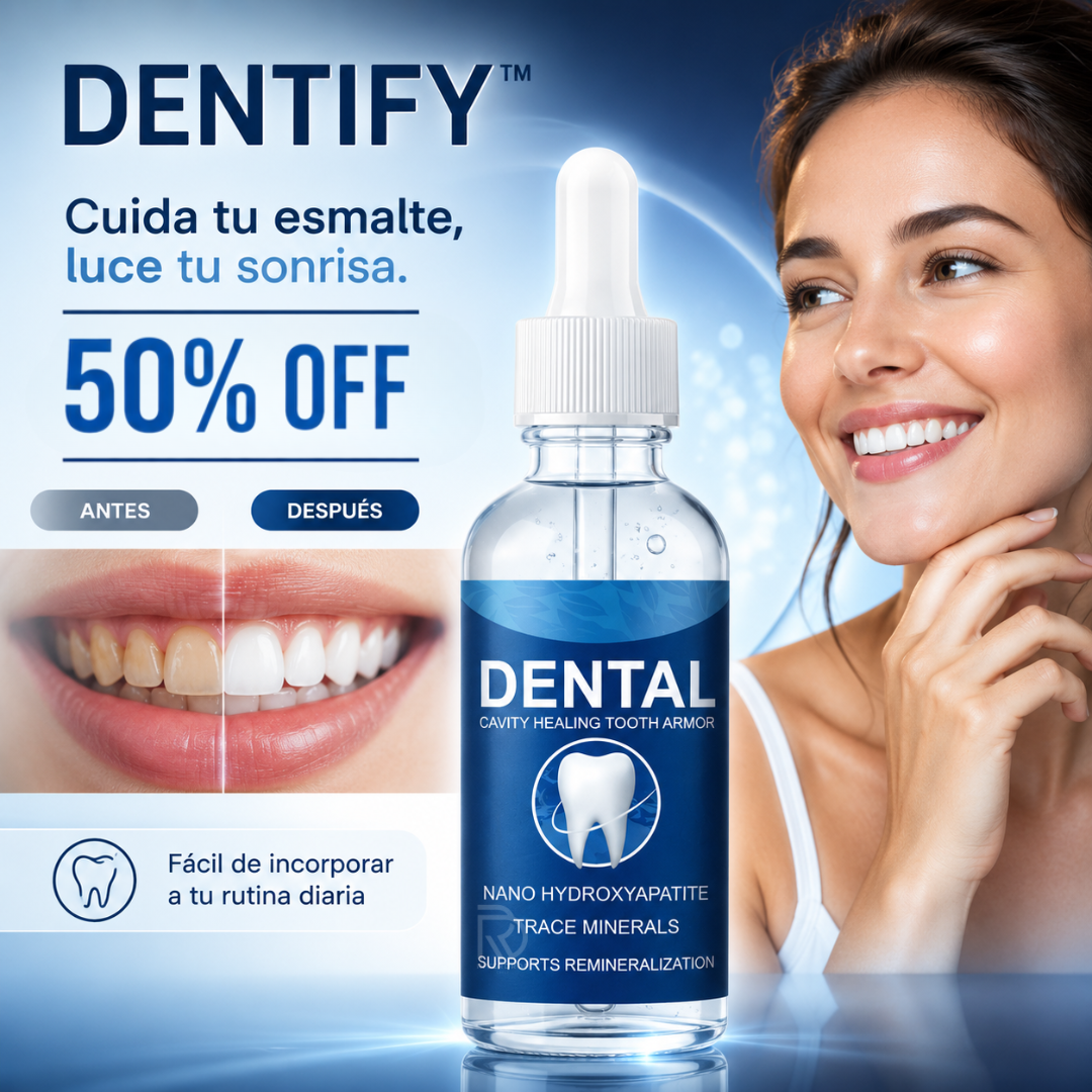 Dentify™ - Cuida tu esmalte, luce tu sonrisa.