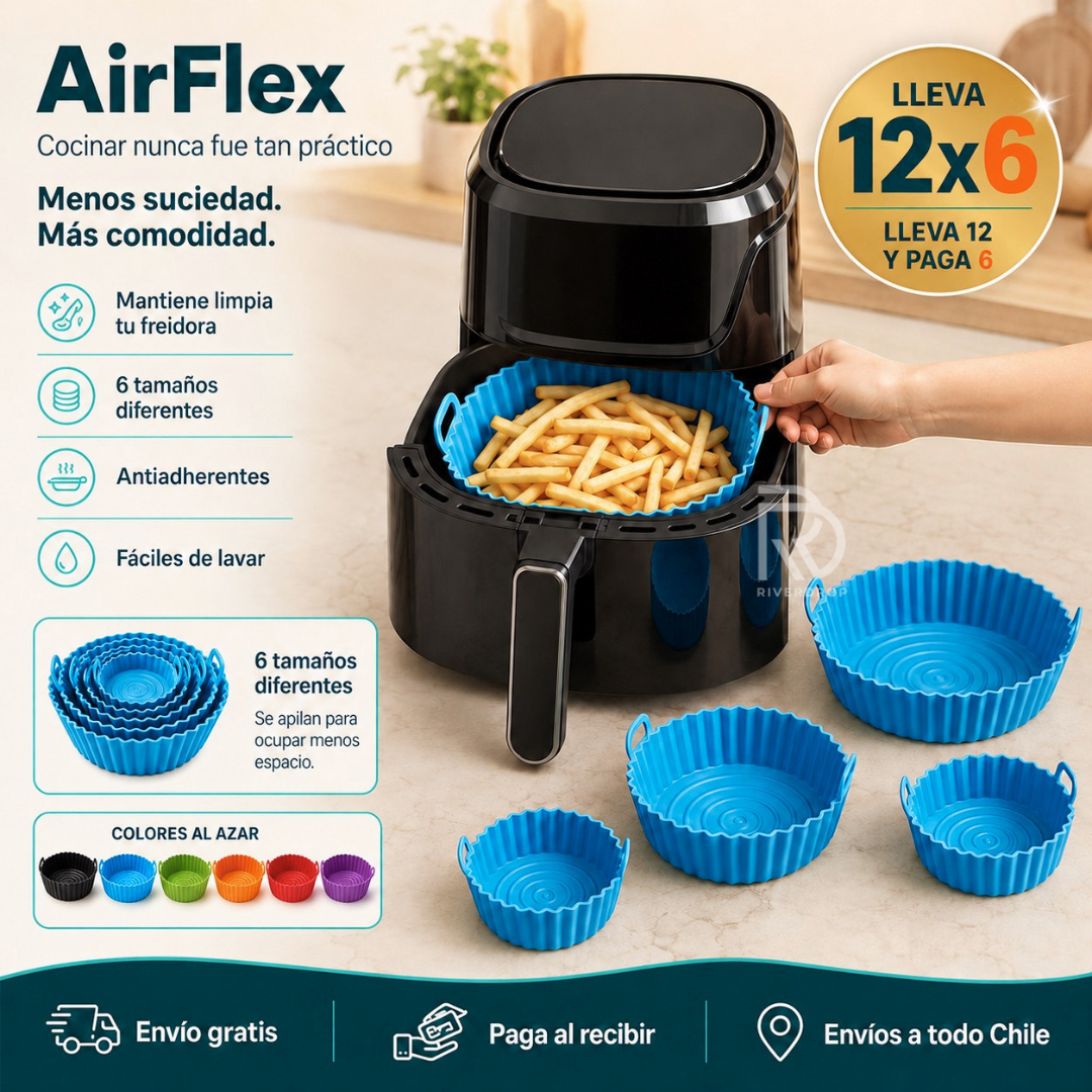 AirFlex™ - Menos suciedad, más comodidad