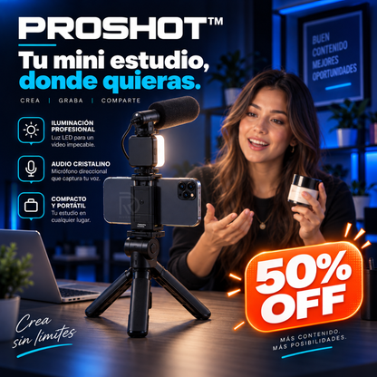 ProShot™ - Graba como pro desde el primer video.