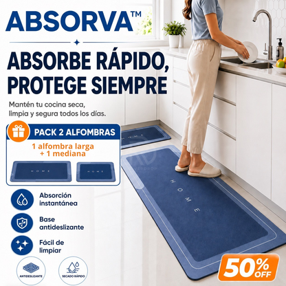 Absorva™ - Absorbe rápido, protege siempre.