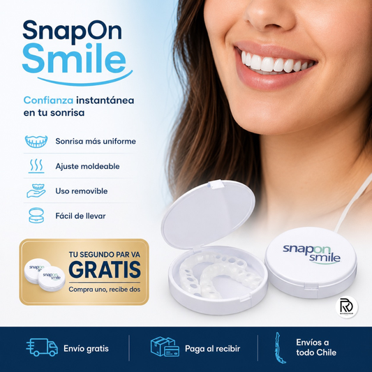 Snap On Smile™ - Confianza instantánea en tu sonrisa