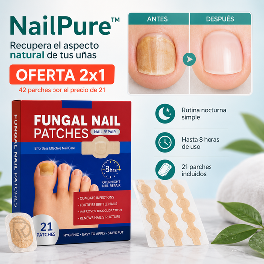 NailPure™ - Recupera el aspecto natural de tus uñas.