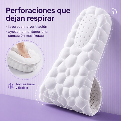 ComfortStep™ 2x1 - Soporte y amortiguación donde más lo necesitas.