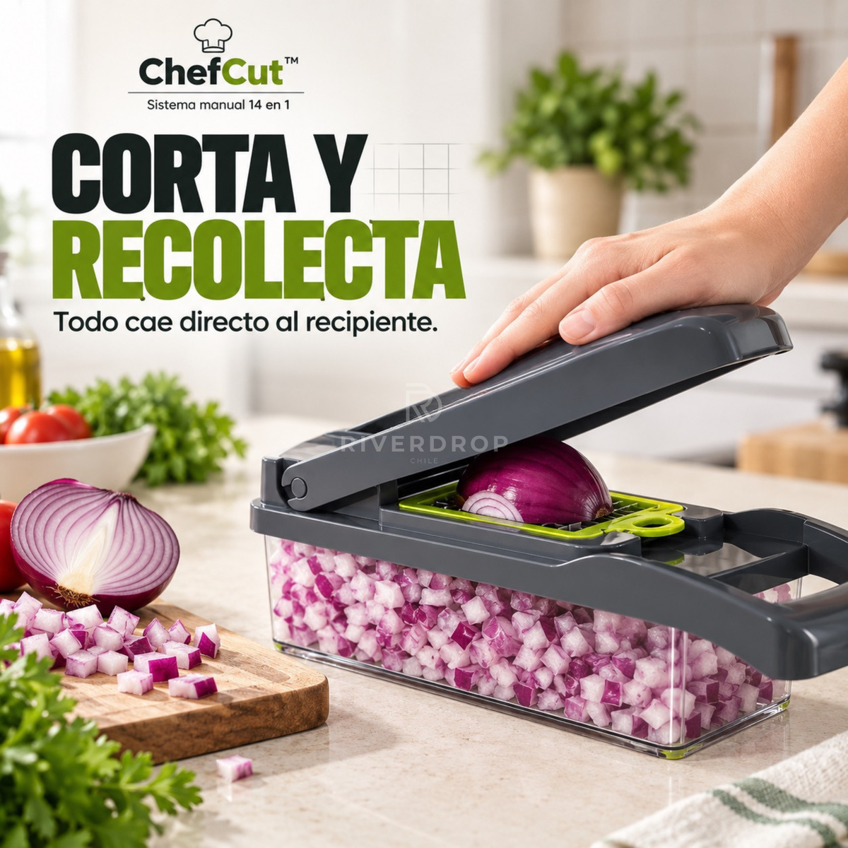 ChefCut™ - ¡Menos preparación, más cocina!