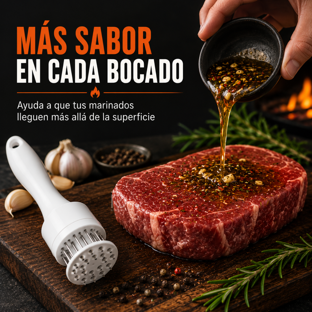 MeatPress™ - Prepara tus carnes como todo un experto.