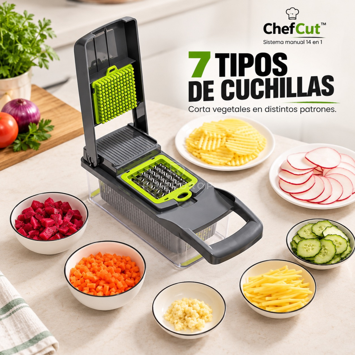 ChefCut™ - ¡Menos preparación, más cocina!
