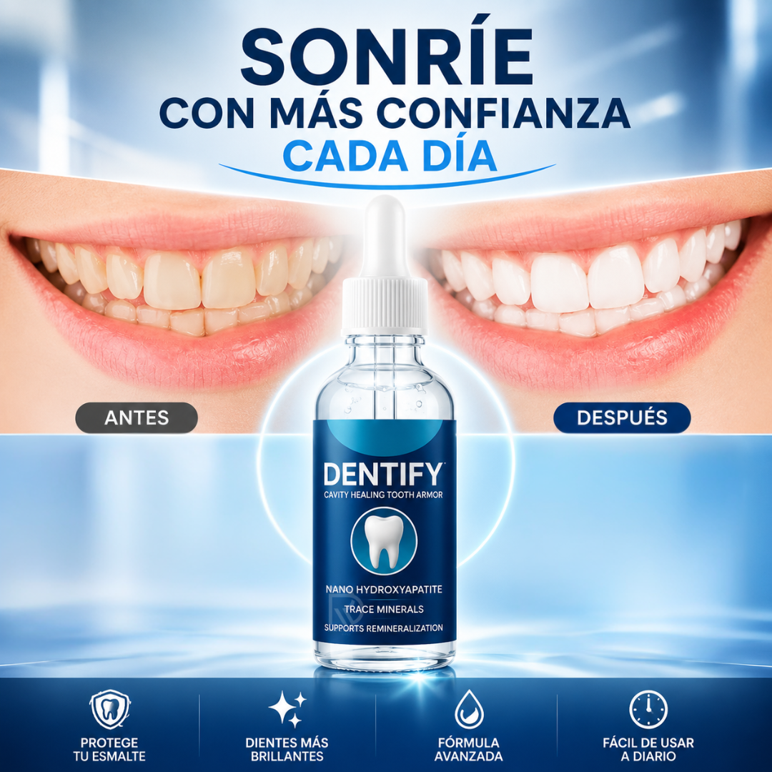 Dentify™ - Cuida tu esmalte, luce tu sonrisa.