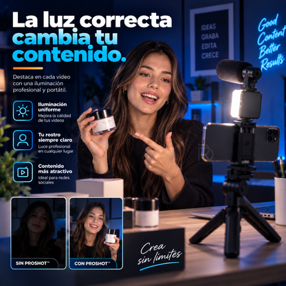 ProShot™ - Graba como pro desde el primer video.