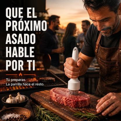 MeatPress™ - Prepara tus carnes como todo un experto.