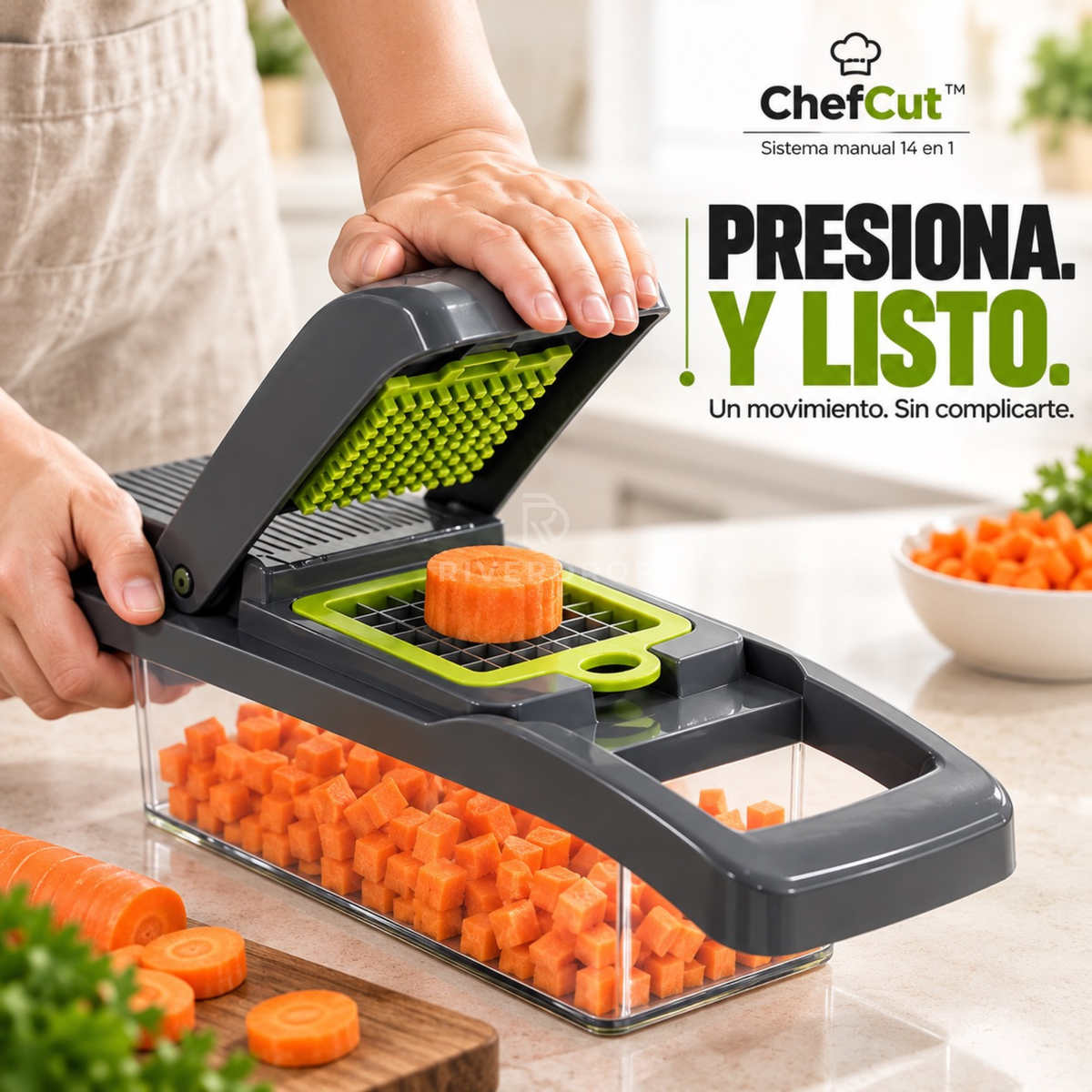 ChefCut™ - ¡Menos preparación, más cocina!