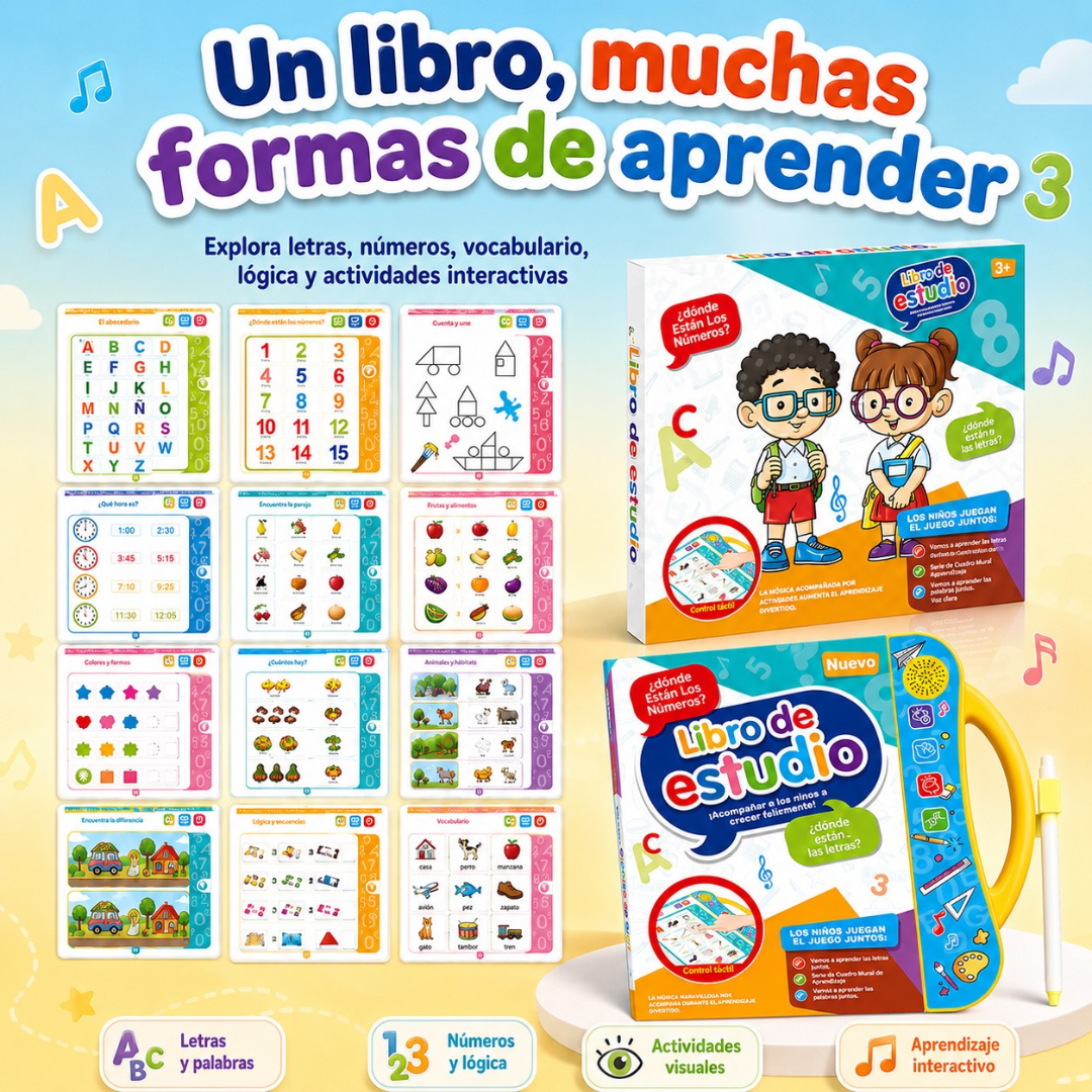 Libro de estudio - Menos pantalla, más descubrimieno