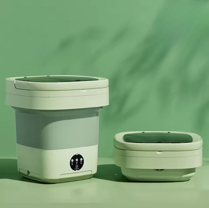 MiniWash Pro™ — Tu Lavadora Portátil y Plegable, Siempre Contigo