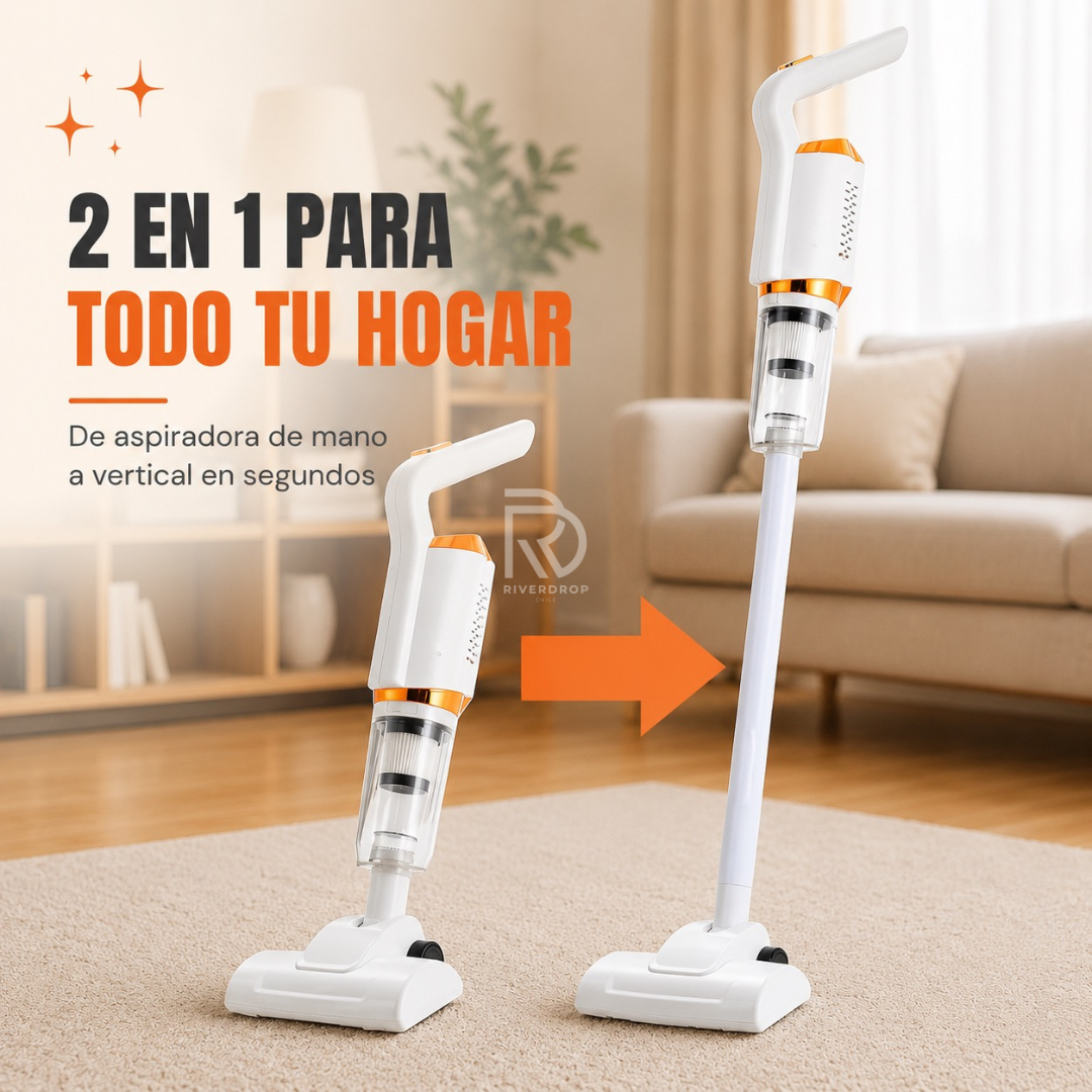 TurboClean™ 2 en 1 - Limpia tu casa a fondo sin esfuerzo