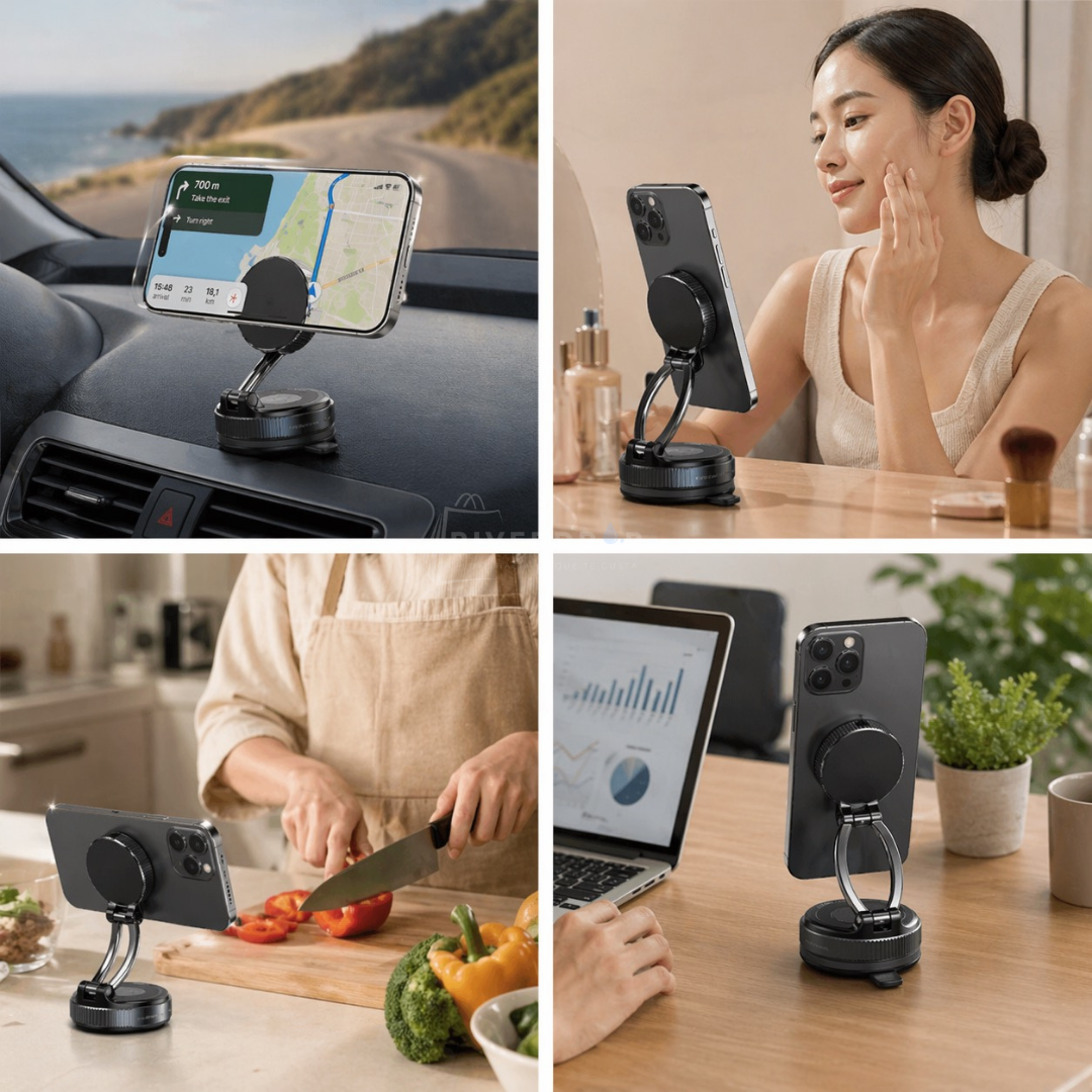 HoldMax™ 360° - Tu celular firme en cualquier lugar