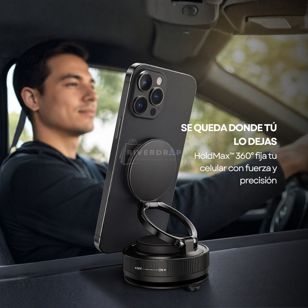 HoldMax™ 360° - Tu celular firme en cualquier lugar
