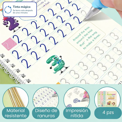 Libros Montessori - Aprende a escribir de forma entretenida