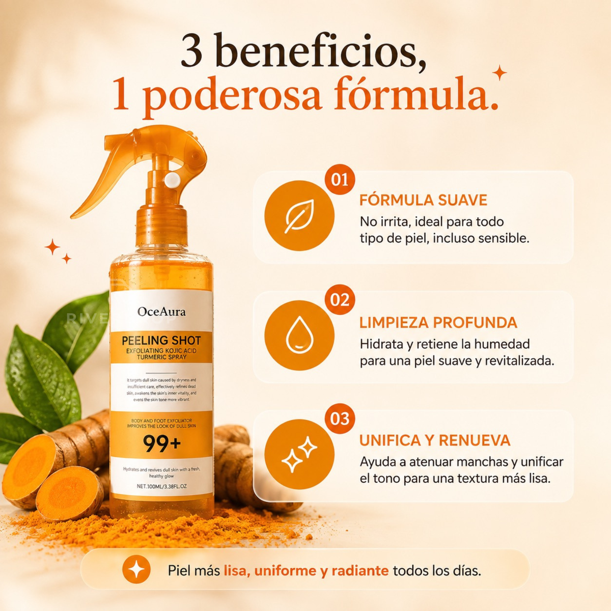 Exfoliante DR. MELAXIN - Adiós manchas, hola piel luminosa
