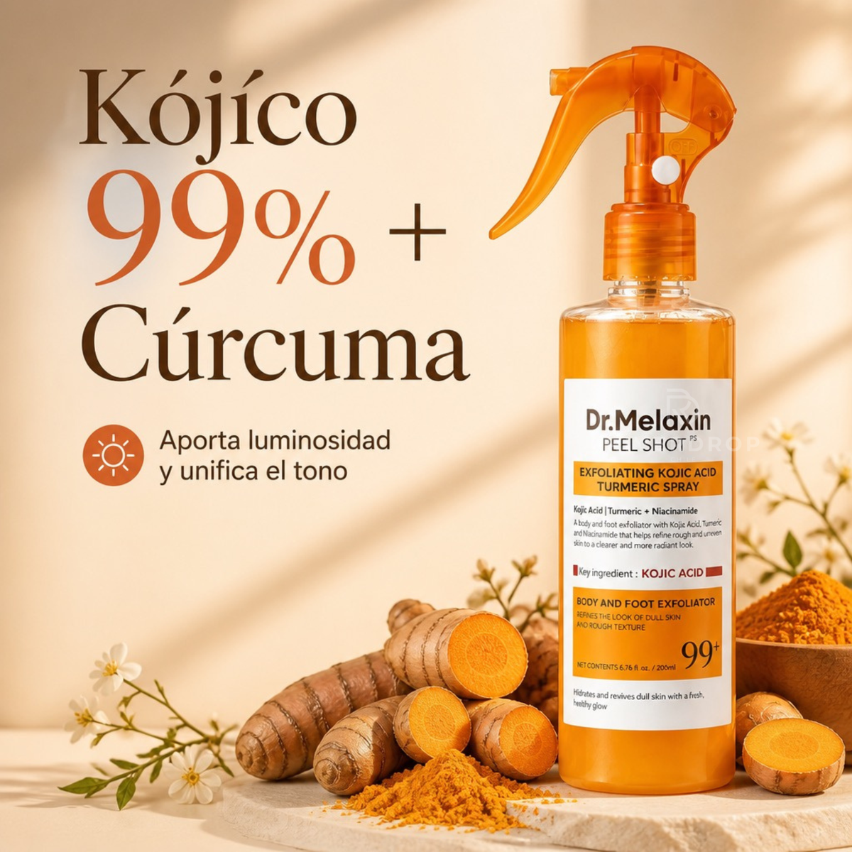 Exfoliante DR. MELAXIN - Adiós manchas, hola piel luminosa