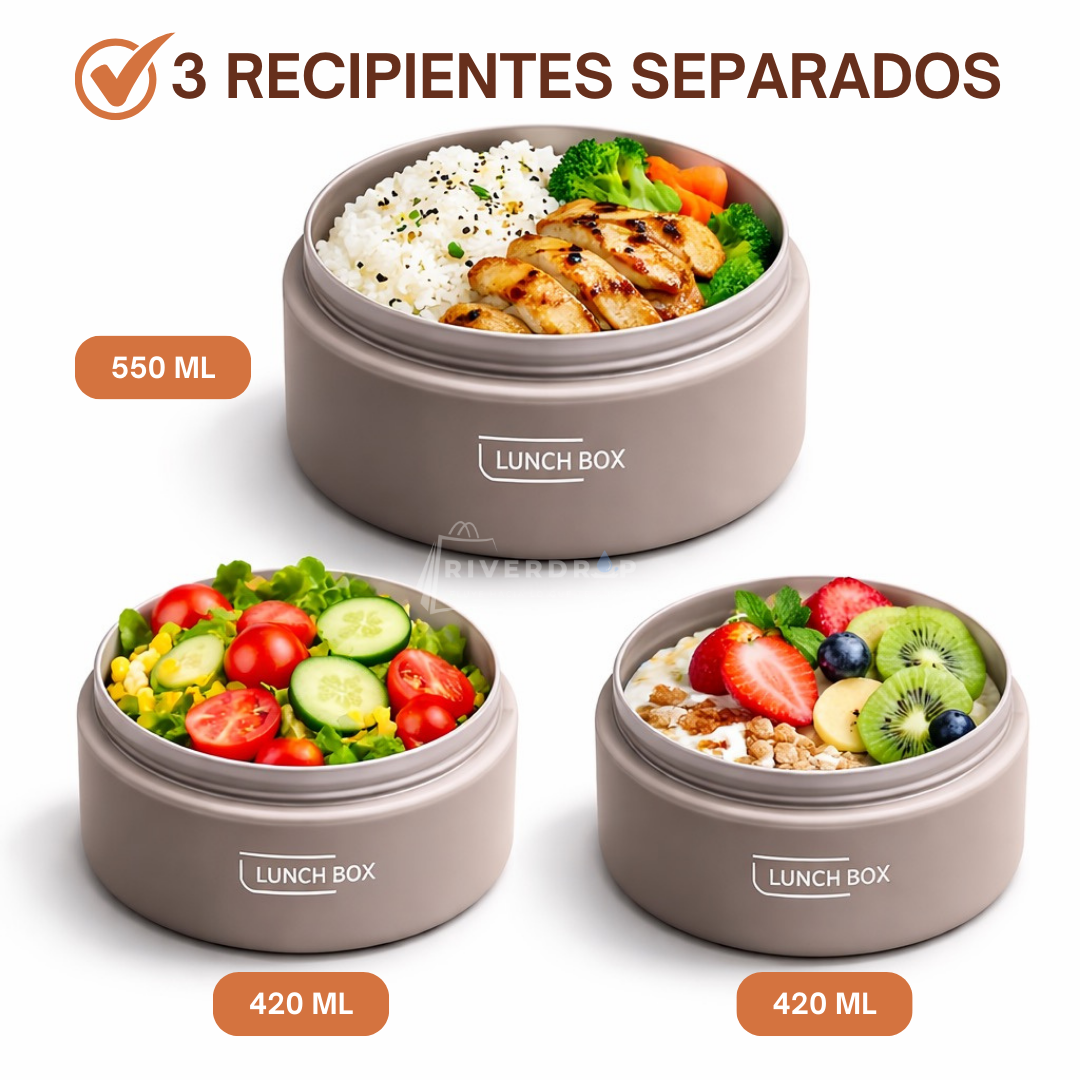 LunchBox Pro™ - Lleva tus comidas separadas y listas para disfrutar
