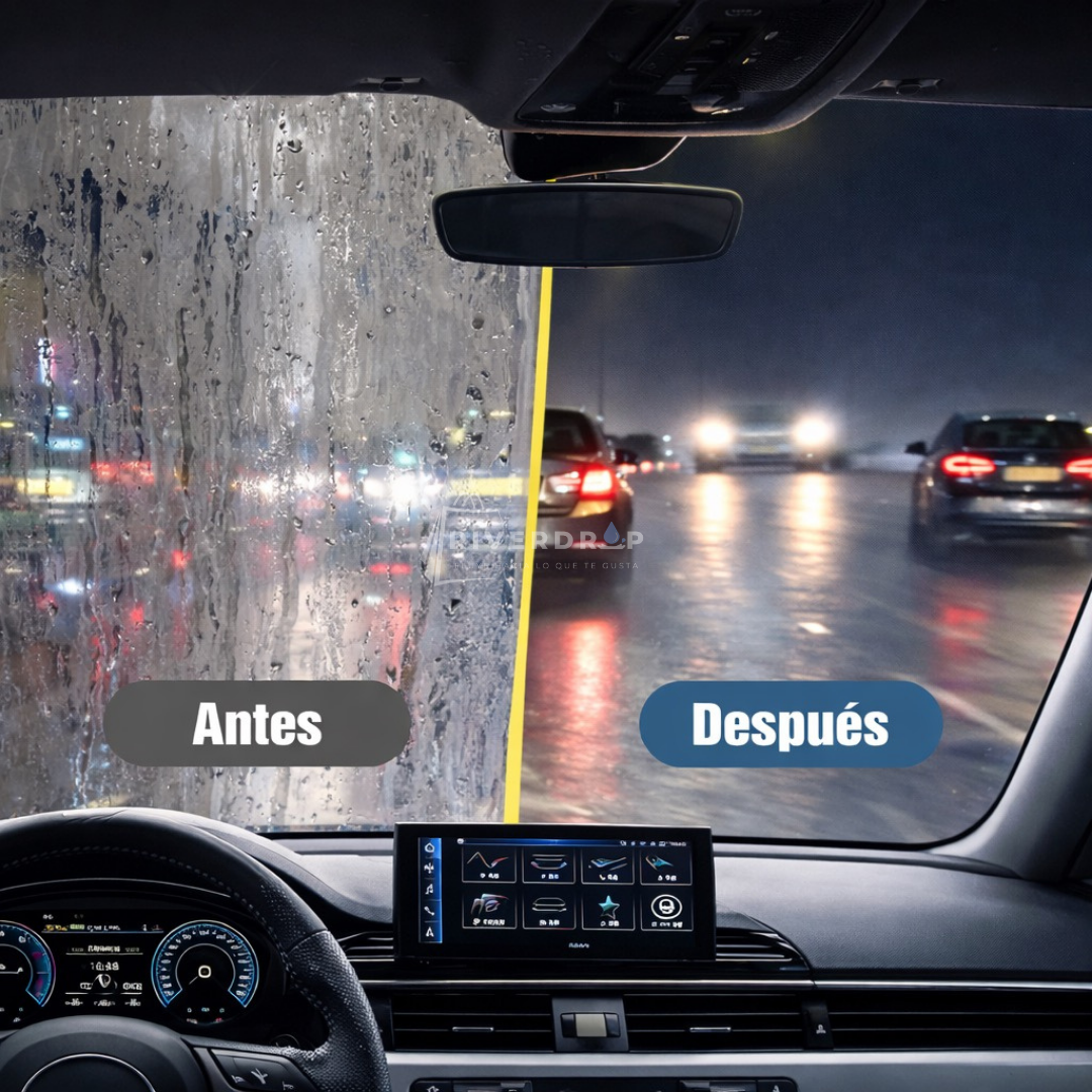 ClearDrive™ - Visión clara y segura incluso bajo lluvia intensa