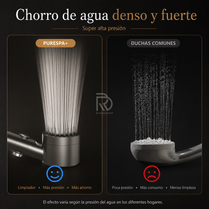 PureSpa+™ - Convierte cada ducha en tu momento de spa
