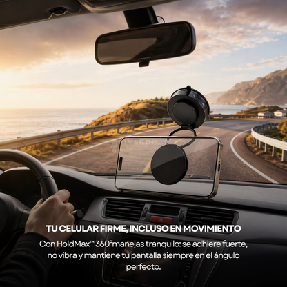 HoldMax™ 360° - Tu celular firme en cualquier lugar