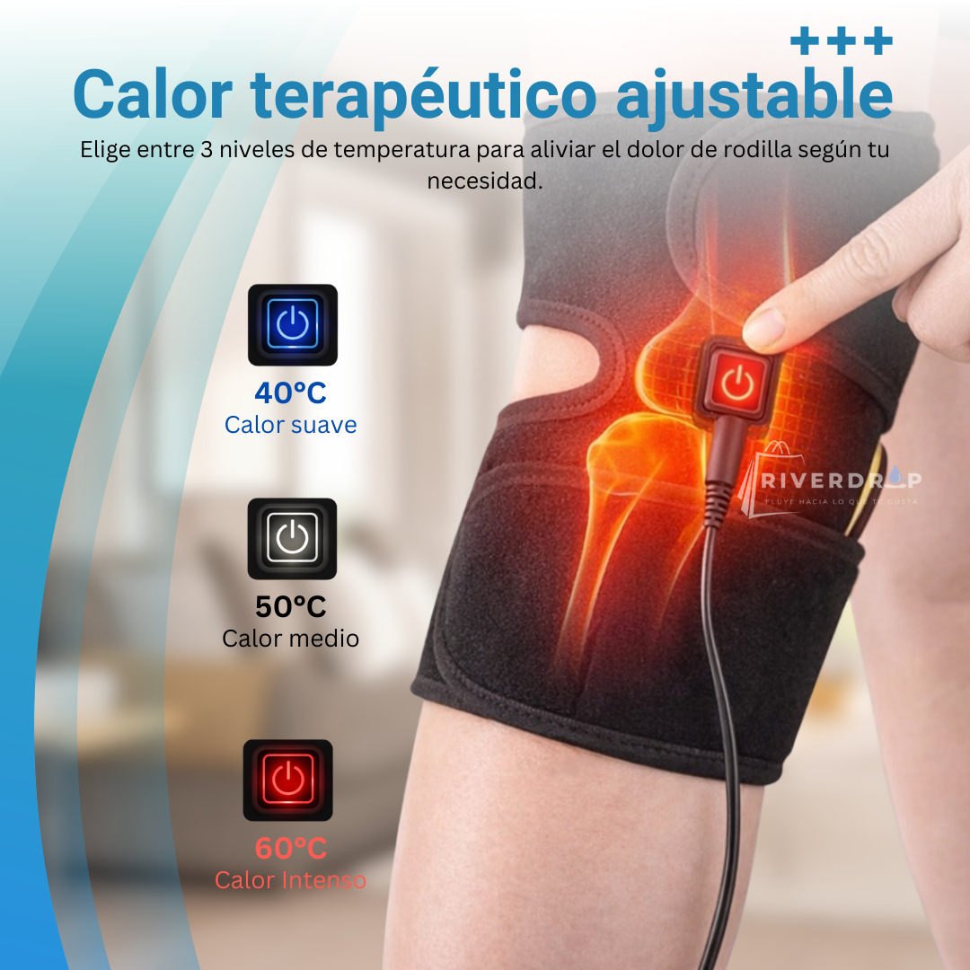 ThermaKnee™ - Calor terapéutico que reduce el dolor de rodilla