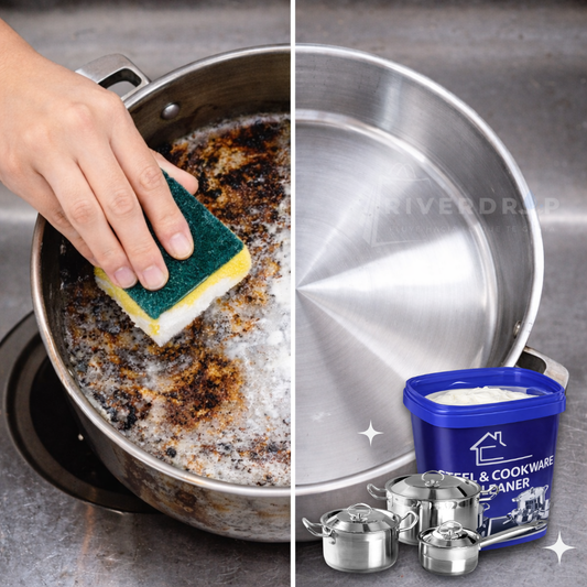 3x1 SteelShine™ -  Devuelve el brillo a tus ollas  en minutos