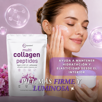 Multi Collagen Peptide - Más firmeza. Más seguridad.