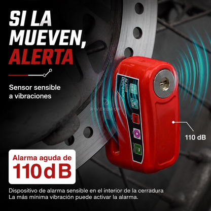 RiderSafe™ - Estaciona, bloquea y sigue tranquilo/a
