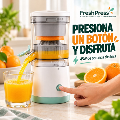 FreshPress™ - De la fruta al vaso en segundos