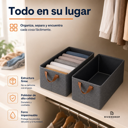 OrganiBox™ 3x1 - Guarda fácil. Encuentra rápido