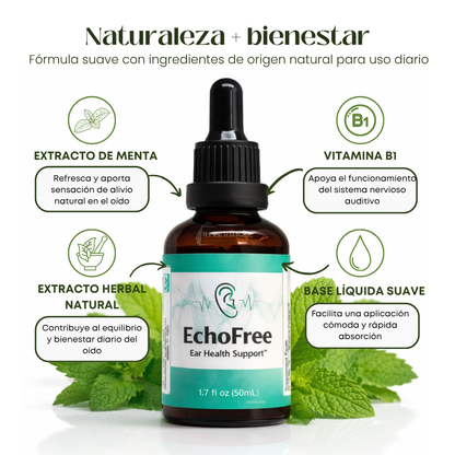 Echofree - Recupera la calma en tus oídos sin complicarte el día