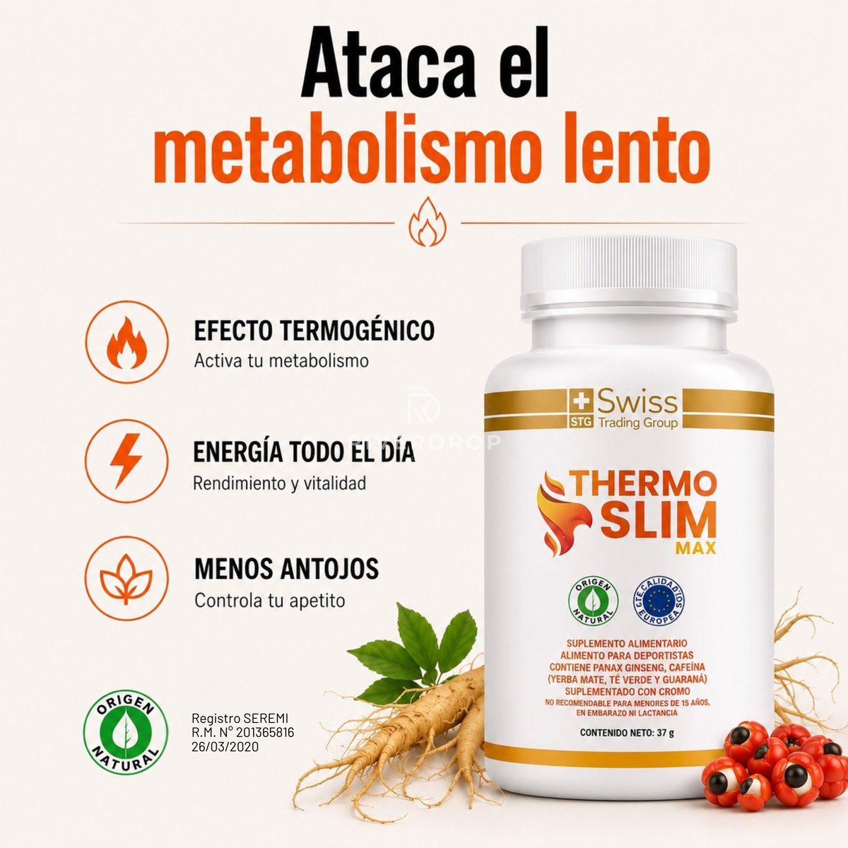 ThermoSlim Max™ - Enciende lo que la dieta no logró