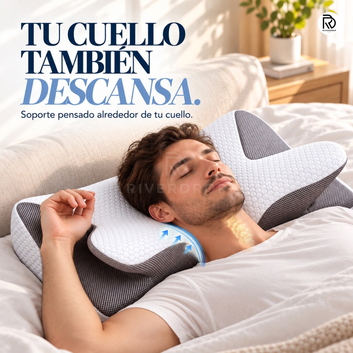 CervicalCloud™ - No es solo dormir. Es descansar mejor.