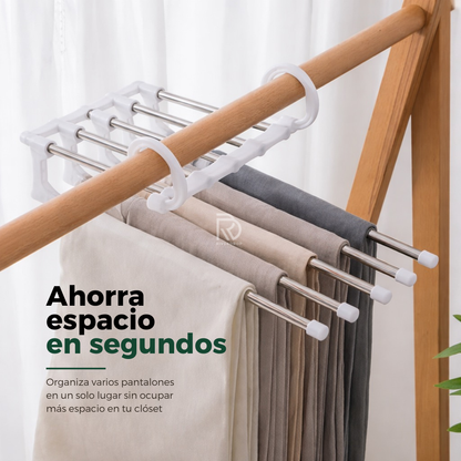 PerchaSmart™ 3x1 - Más espacio en segundos, sin cambiar tu clóset.