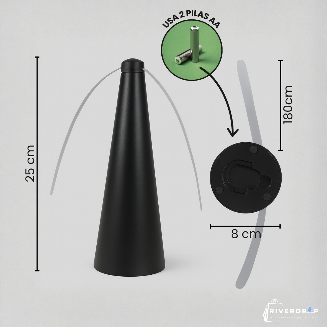 FlyAway™ - El escudo silencioso anti-insectos