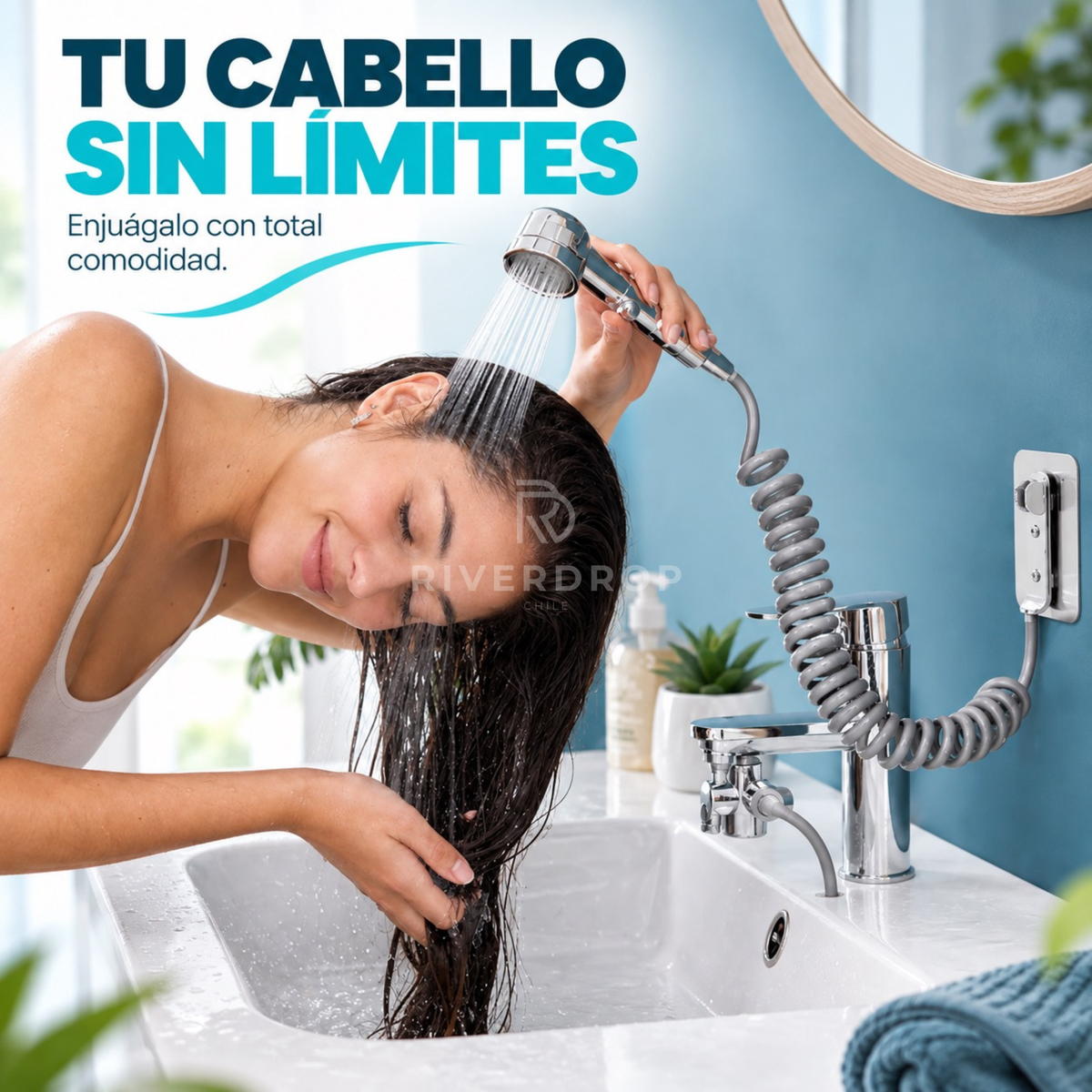 AquaFlex 360™- Tu grifo ya no tiene límites