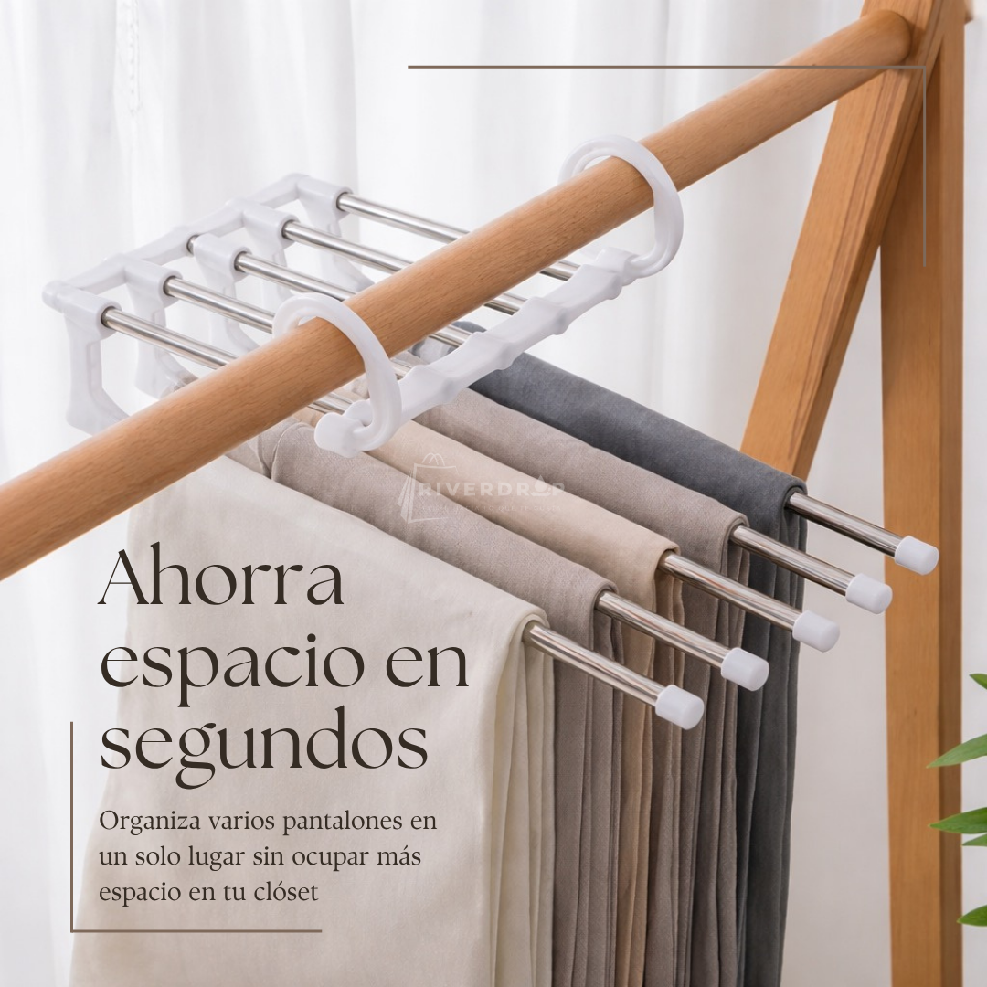 SpaceRack™ x3 - Organiza tu ropa y gana espacio al instante